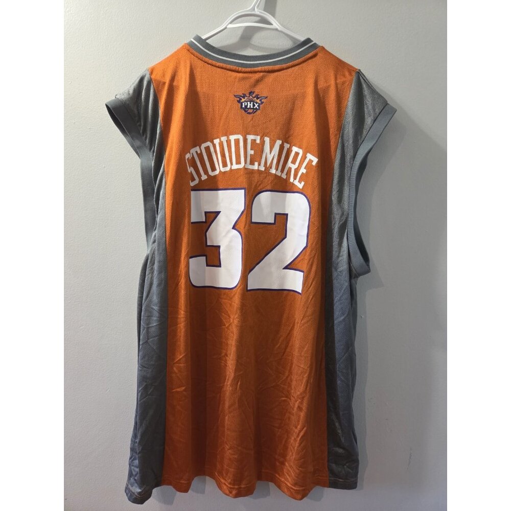 NBA Reebok Phoenix Suns Orange Jersey Size 2XL #32 STOUDEMIRE Pre-Owned - Picture 6 of 10